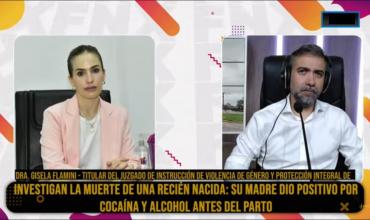 La mamá de la beba fallecida por cocaína fue imputada por “homicidio agravado por el vínculo”