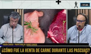 Fabián Caruso, dueño de Carnes Caruso, en Fenix: “La carne no está cara si se la compara con otras comidas”