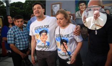 "Agradecemos eternamente sus bendiciones": el homenaje de la madre de Fernando Báez Sosa al papa Francisco