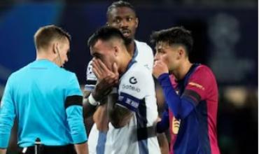 Preocupación por Lautaro Martínez: se lesionó y tuvo que salir del partido del Inter ante el Barcelona