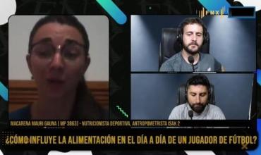 Macarena Mauri Gauna, nutricionista deportiva de Instituto de Córdoba (M.P. 3863), en Fenix FC : “La alimentación es clave en el rendimiento y recuperación de los futbolistas”