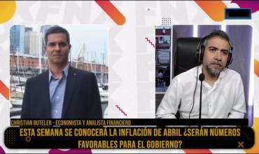 Christian Buteler en Fénix: “La inflación de abril será menor a la esperada, estará cerca del 3%”
