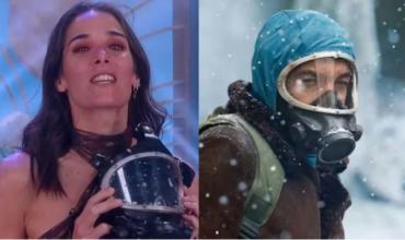 Juana Viale se vistió como "El Eternauta" en la apertura de su programa