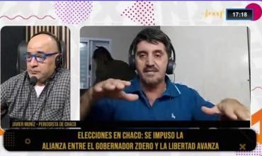  Javier Muñiz, periodista de Chaco, en Fenix: la alianza entre Zdero y La Libertad Avanza se impuso en unas elecciones marcadas por la baja participación