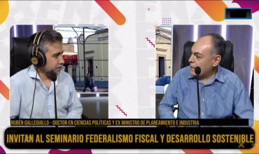 Rubén Galleguillo en Fénix: "El federalismo fiscal es un tema crucial y está ausente en la agenda institucional"