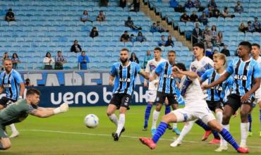 Godoy Cruz consiguió un valioso empate 1-1 ante Gremio en Porto Alegre