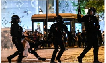 Incidentes en París tras el título del PSG: autos quemados, desmanes y más de 60 detenidos