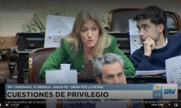 Desatada, una diputada K dijo que Milman estuvo "dopado" y acusó de "gato" a una legisladora libertaria