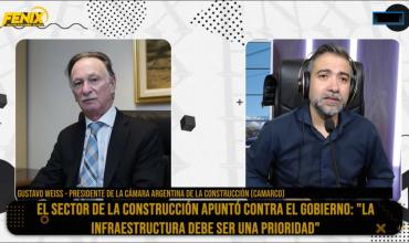 Gustavo Weiss, sobre la paralización de la obra pública: “Si hay corrupción, hay que sacarla, pero no dejar de hacer obra pública”