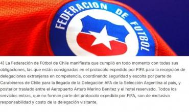 Chile responde a las acusaciones de Argentina tras incidentes en el aeropuerto