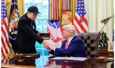 Elon Musk acusó a Donald Trump de formar parte de una red de trata