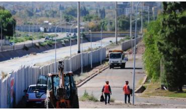 El muro de la UNCuyo se inaugura en 15 días con cerco verde y rejas