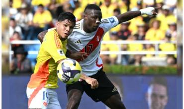 Colombia y Perú empataron por las Eliminatorias Sudamericanas