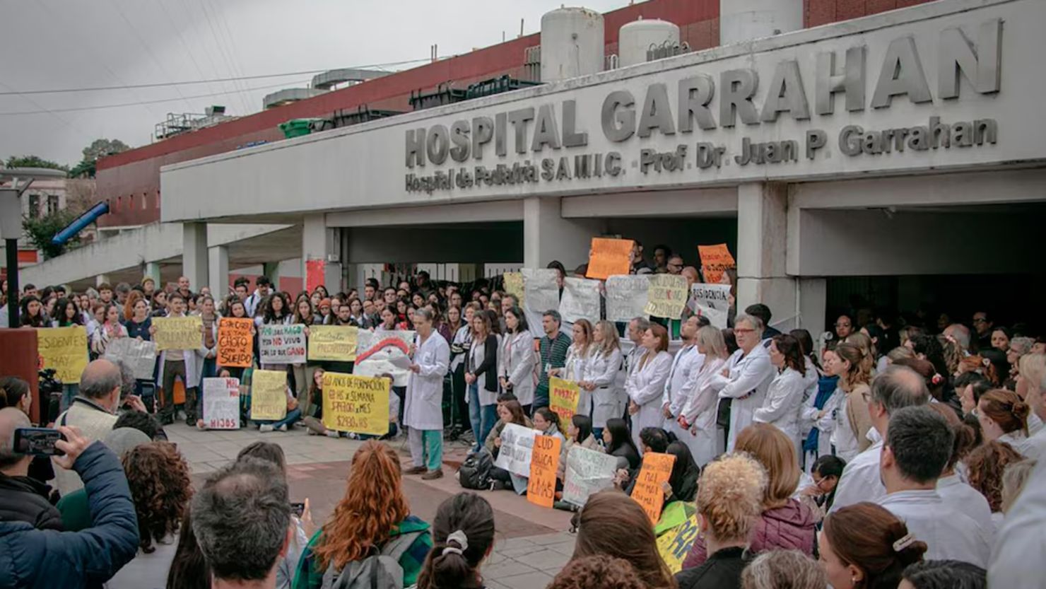 Garrahan: leerán públicamente una carta que describe "el grave momento" que atraviesa el Hospital