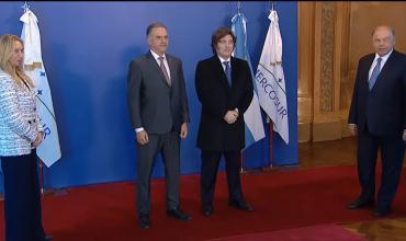 Javier Milei se reunió con Yamandú Orsi, presidente de Uruguay