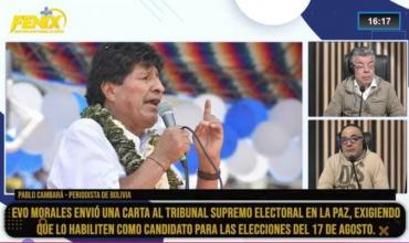 Evo Morales exige al Tribunal Electoral ser habilitado como candidato pese a la prohibición constitucional