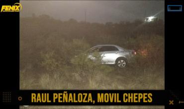 Chepes: Auto involucrado en accidente estaba vinculado a un detenido por estafas en la provincia
