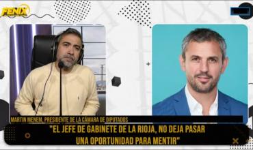 Martín Menem: “Juan Luna no deja pasar una oportunidad para mentir, la Nación no ha ajustado a las provincias”