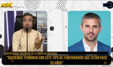 Martín Menem: “No vamos a mover a ningún empelado público La Rioja podría funcionar bajando impuestos si se administrara bien”