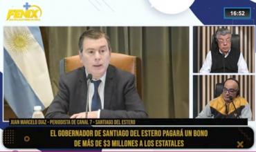 Santiago del Estero sorprende con un bono de $3 millones para estatales
