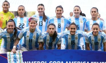 Florencia Bonsegundo marcó un golazo y le dio el triunfo a la Selección Argentina en su debut en la Copa América Femenina