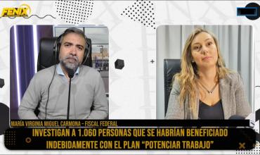 Virginia Carmona: “Hay más de mil personas sospechadas de cobrar de manera indebida el Plan Potenciar Trabajo”