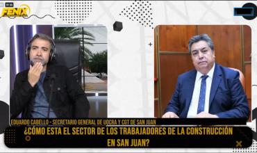Eduardo Cabello, de la UOCRA San Juan: “Este gobierno nacional nos llevó a la debacle en la construcción”