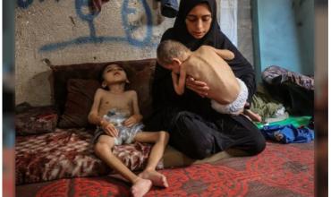 Penurias de las mujeres en Gaza