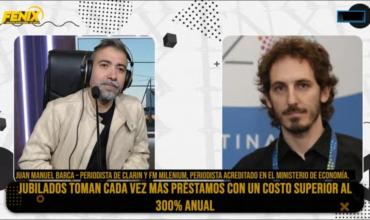 Juan Manuel Barca en Fénix: “Cada vez más jubilados toman créditos personales, pero solo para consumo”
