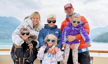 Luisana Lopilato y Michael Bublé disfrutaron unas vacaciones familiares inolvidables en Alaska