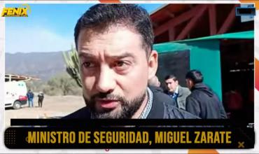 “Es necesario sostener el ritmo de búsqueda”, dijo el ministro Miguel Zárate tras la incorporación del Ejército