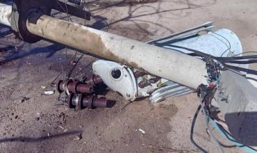 El zonda dejó sin luz a gran parte de Anillaco durante este viernes 