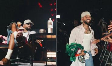 Maluma criticó a una pareja por llevar a su bebé a su concierto: “Es un acto de irresponsabilidad”