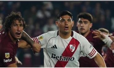Lanús se lo empató a River en la última