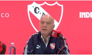 El presidente de Independiente detalló los 4 puntos clave del descargo ante Conmebol y apuntó contra U de Chile: “Fue un plan de violencia premeditado”