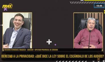 Gregorio Hernández Maqueda sobre el derecho a la privacidad: “No se puede andar grabando a cualquiera y viralizando sus audios”