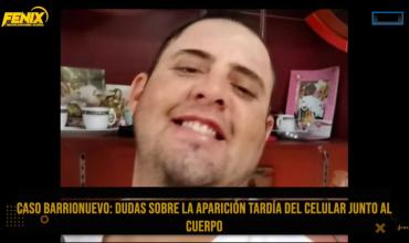 Caso Gabriel Barrionuevo: Esperan pericia de geolocalización del celular de la víctima