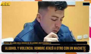 Violento ataque con machete en el barrio Cementerio