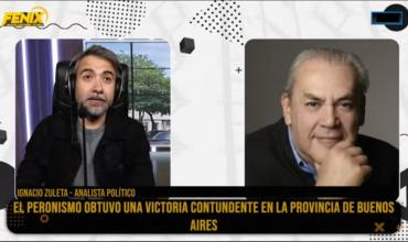 Ignacio Zuleta en Fénix: “El peronismo hizo una muy buena elección porque la diferencia es muy grande”