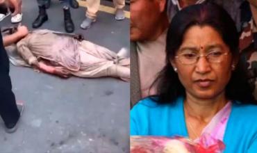 Nepal: Quemaron viva a la esposa del ex primer ministro durante las protestas