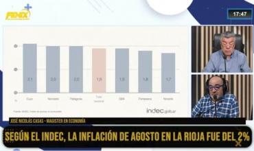 José Nicolás Casas: “La inflación del 1,9% es una muy buena noticia para el Gobierno”
