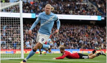 Con doblete de Haaland y uno de Foden, Manchester City goleó 3-0 al United y se quedó con el derby de la ciudad