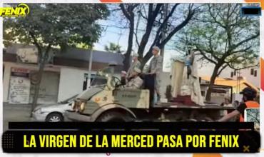 Nuestra Madre Virgen de La Merced recorre las calles céntricas convocando al inicio de la novena