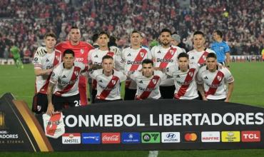 El once inicial con el que River se enfrentaría a Palmeiras en la Copa Libertadores
