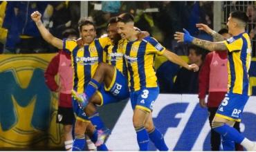 Con otra actuación notable de Di María, Rosario Central le ganó un partido caliente a River y manda en la tabla anual