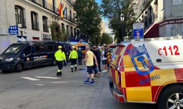 Colapso de edificio deja al menos tres heridos y cuatro desaparecidos en Madrid