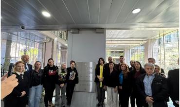 Diputados rindió homenaje con una placa a las víctimas de Hamas, a dos años del atentado del grupo terrorista