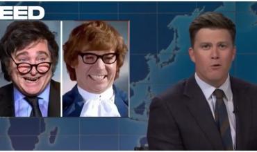 En Saturday Night Live se burlaron de Javier Milei: lo compararon con un personaje de comedia