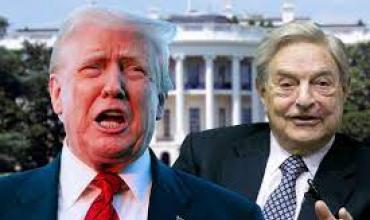 Trump presiona a George Soros, según la prensa rusa