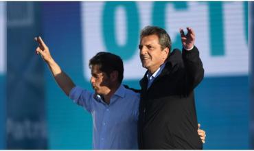 Kicillof y Massa cierran la campaña bonaerense de Fuerza Patria en San Martín